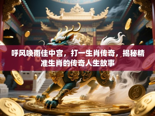 呼风唤雨佳中宫,打一生肖传奇,揭秘精准生肖的传奇人生故事 呼风唤雨佳中宫,打一生肖传奇,揭秘精准生肖的传奇人生故事