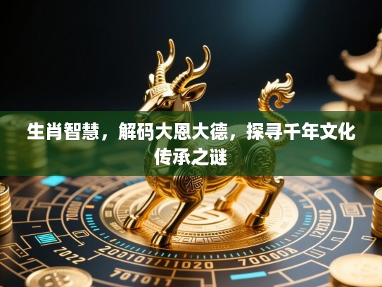 生肖智慧，解码大恩大德，探寻千年文化传承之谜
