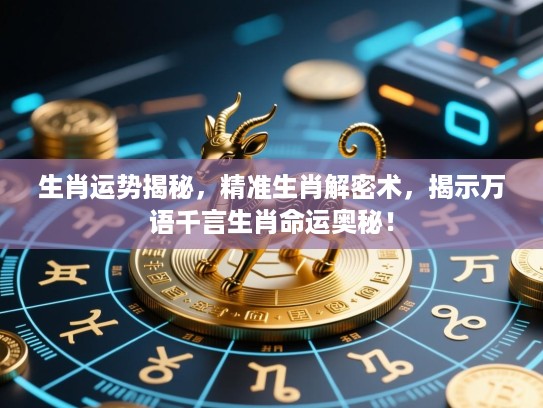 生肖运势揭秘，精准生肖解密术，揭示万语千言生肖命运奥秘！