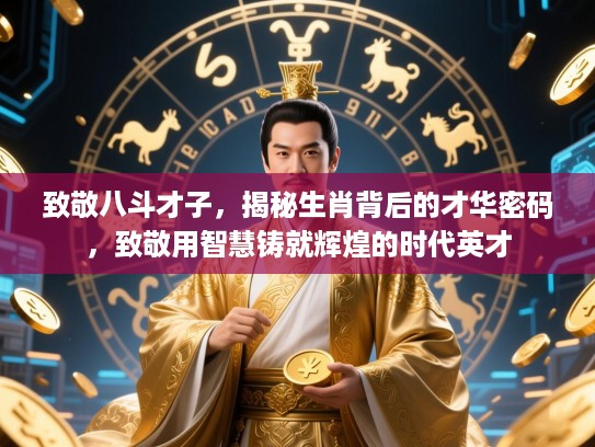致敬八斗才子，揭秘生肖背后的才华密码，致敬用智慧铸就辉煌的时代英才