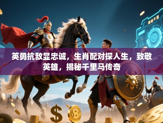 英勇抗敌显忠诚，生肖配对探人生，致敬英雄，揭秘千里马传奇