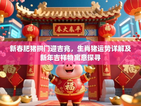新春肥猪拱门迎吉兆,生肖猪运势详解及新年吉祥物寓意探寻 新春肥猪拱门迎吉兆,生肖猪运势详解及新年吉祥物寓意探寻