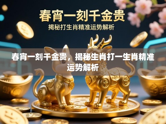 春宵一刻千金贵,揭秘生肖打一生肖精准运势解析 春宵一刻千金贵,揭秘生肖打一生肖精准运势解析