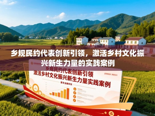 乡规民约代表创新引领，激活乡村文化振兴新生力量的实践案例