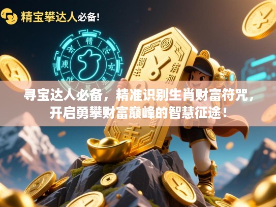 寻宝达人必备，精准识别生肖财富符咒，开启勇攀财富巅峰的智慧征途！
