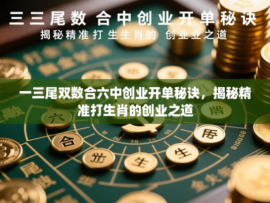 一三尾双数合六中创业开单秘诀，揭秘精准打生肖的创业之道