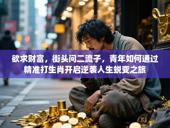 欲求财富，街头问二流子，青年如何通过精准打生肖开启逆袭人生蜕变之旅