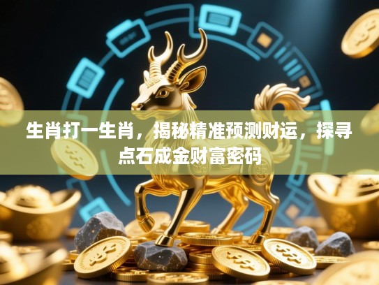 生肖打一生肖,揭秘精准预测财运,探寻点石成金财富密码 生肖打一生肖,揭秘精准预测财运,探寻点石成金财富密码