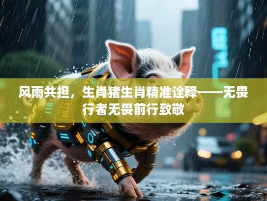 风雨共担，生肖猪生肖精准诠释——无畏行者无畏前行致敬