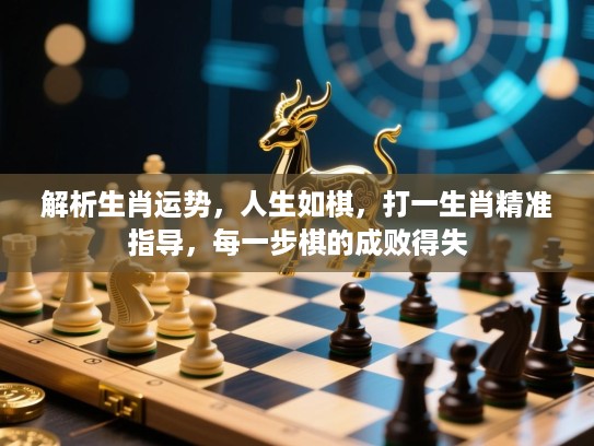 解析生肖运势,人生如棋,打一生肖精准指导,每一步棋的成败得失 解析生肖运势,人生如棋,打一生肖精准指导,每一步棋的成败得失
