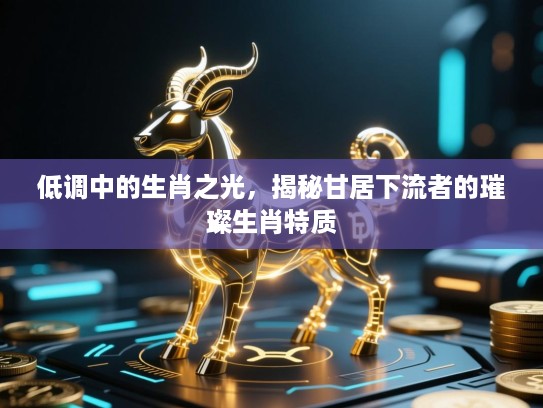低调中的生肖之光,揭秘甘居下流者的璀璨生肖特质 低调中的生肖之光,揭秘甘居下流者的璀璨生肖特质