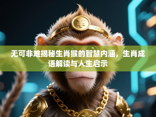 无可非难揭秘生肖猴的智慧内涵,生肖成语解读与人生启示 无可非难揭秘生肖猴的智慧内涵,生肖成语解读与人生启示