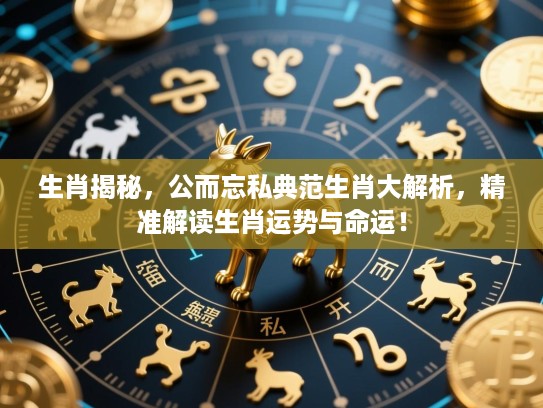生肖揭秘,公而忘私典范生肖大解析,精准解读生肖运势与命运! 生肖揭秘,公而忘私典范生肖大解析,精准解读生肖运势与命运!