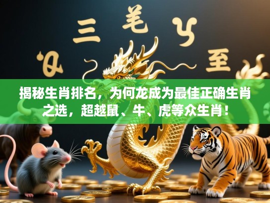 揭秘生肖排名，为何龙成为最佳正确生肖之选，超越鼠、牛、虎等众生肖！