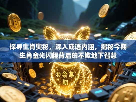 探寻生肖奥秘，深入成语内涵，揭秘今期生肖金光闪耀背后的不欺地下智慧