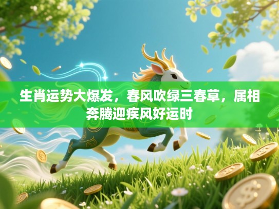 生肖运势大爆发,春风吹绿三春草,属相奔腾迎疾风好运时 生肖运势大爆发,春风吹绿三春草,属相奔腾迎疾风好运时