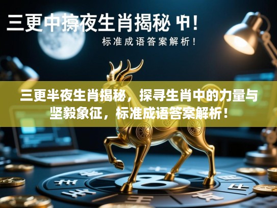 三更半夜生肖揭秘,探寻生肖中的力量与坚毅象征,标准成语答案解析! 三更半夜生肖揭秘,探寻生肖中的力量与坚毅象征,标准成语答案解析!