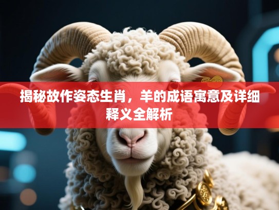 揭秘故作姿态生肖，羊的成语寓意及详细释义全解析