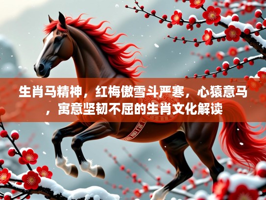 生肖马精神,红梅傲雪斗严寒,心猿意马,寓意坚韧不屈的生肖文化解读 生肖马精神,红梅傲雪斗严寒,心猿意马,寓意坚韧不屈的生肖文化解读