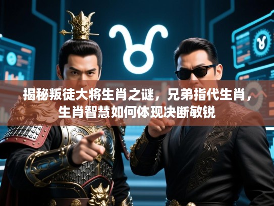 揭秘叛徒大将生肖之谜,兄弟指代生肖,生肖智慧如何体现决断敏锐 揭秘叛徒大将生肖之谜,兄弟指代生肖,生肖智慧如何体现决断敏锐