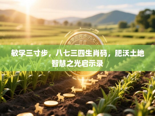 敏学三寸步,八七三四生肖码,肥沃土地智慧之光启示录 敏学三寸步,八七三四生肖码,肥沃土地智慧之光启示录