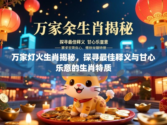 万家灯火生肖揭秘，探寻最佳释义与甘心乐意的生肖特质