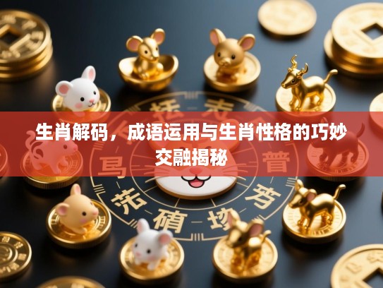 生肖解码,成语运用与生肖性格的巧妙交融揭秘 生肖解码,成语运用与生肖性格的巧妙交融揭秘