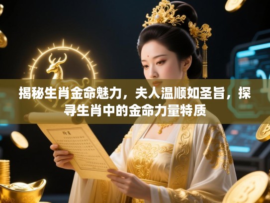 揭秘生肖金命魅力,夫人温顺如圣旨,探寻生肖中的金命力量特质 揭秘生肖金命魅力,夫人温顺如圣旨,探寻生肖中的金命力量特质