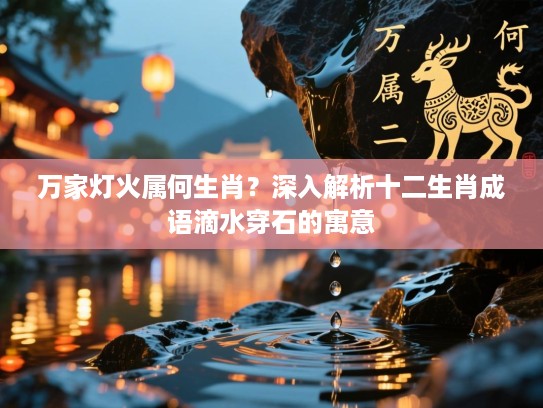 万家灯火属何生肖?深入解析十二生肖成语滴水穿石的寓意 万家灯火属何生肖?深入解析十二生肖成语滴水穿石的寓意