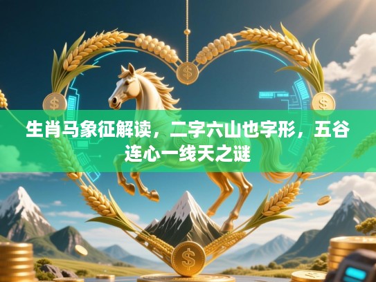 生肖马象征解读，二字六山也字形，五谷连心一线天之谜