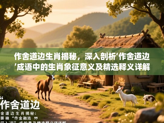 作舍道边生肖揭秘,深入剖析‘作舍道边’成语中的生肖象征意义及精选释义详解 作舍道边生肖揭秘,深入剖析‘作舍道边’成语中的生肖象征意义及精选释义详解