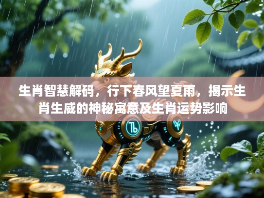 生肖智慧解码,行下春风望夏雨,揭示生肖生威的神秘寓意及生肖运势影响 生肖智慧解码,行下春风望夏雨,揭示生肖生威的神秘寓意及生肖运势影响