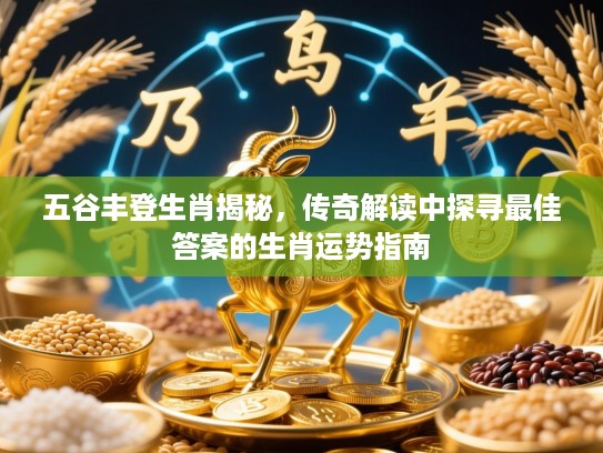 五谷丰登生肖揭秘,传奇解读中探寻最佳答案的生肖运势指南 五谷丰登生肖揭秘,传奇解读中探寻最佳答案的生肖运势指南