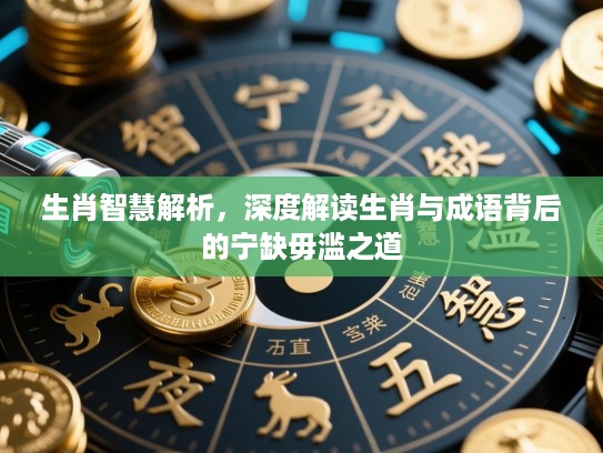 生肖智慧解析，深度解读生肖与成语背后的宁缺毋滥之道