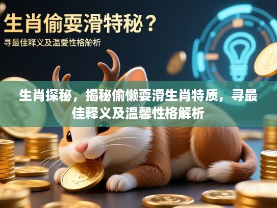 生肖探秘,揭秘偷懒耍滑生肖特质,寻最佳释义及温馨性格解析 生肖探秘,揭秘偷懒耍滑生肖特质,寻最佳释义及温馨性格解析