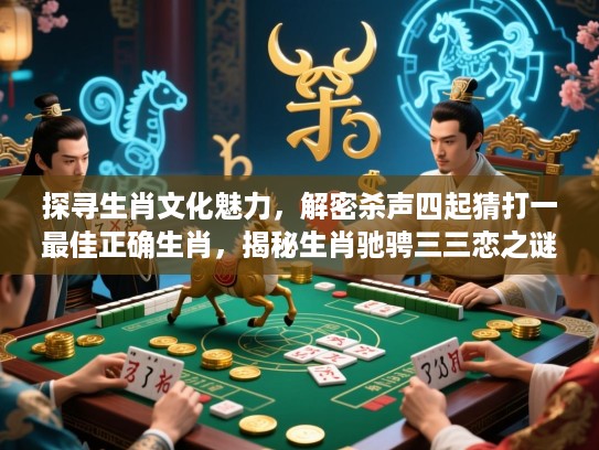 探寻生肖文化魅力,解密杀声四起猜打一最佳正确生肖,揭秘生肖驰骋三三恋之谜 探寻生肖文化魅力,解密杀声四起猜打一最佳正确生肖,揭秘生肖驰骋三三恋之谜