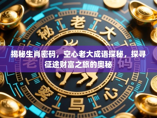 揭秘生肖密码，空心老大成语探秘，探寻征途财富之旅的奥秘