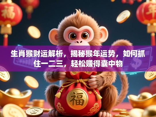 生肖猴财运解析，揭秘猴年运势，如何抓住一二三，轻松赚得囊中物
