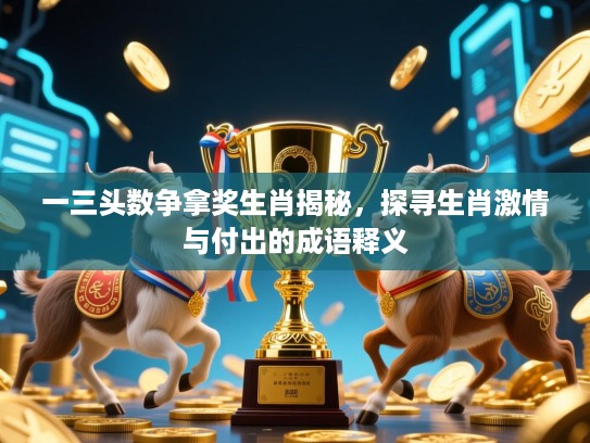 一三头数争拿奖生肖揭秘，探寻生肖激情与付出的成语释义