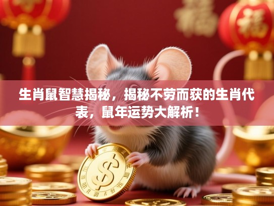 生肖鼠智慧揭秘,揭秘不劳而获的生肖代表,鼠年运势大解析! 生肖鼠智慧揭秘,揭秘不劳而获的生肖代表,鼠年运势大解析!