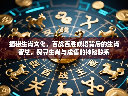 揭秘生肖文化,百战百胜成语背后的生肖智慧,探寻生肖与成语的神秘联系 揭秘生肖文化,百战百胜成语背后的生肖智慧,探寻生肖与成语的神秘联系