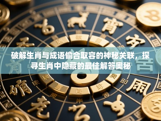 破解生肖与成语偷合取容的神秘关联，探寻生肖中隐藏的最佳解答奥秘