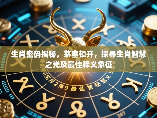 生肖密码揭秘,茅塞顿开,探寻生肖智慧之光及最佳释义象征 生肖密码揭秘,茅塞顿开,探寻生肖智慧之光及最佳释义象征