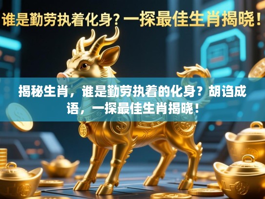 揭秘生肖,谁是勤劳执着的化身?胡诌成语,一探最佳生肖揭晓! 揭秘生肖,谁是勤劳执着的化身?胡诌成语,一探最佳生肖揭晓!