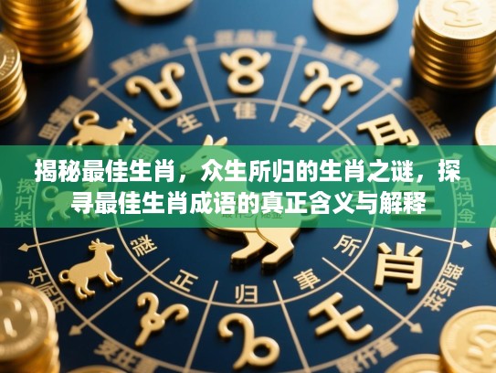 揭秘最佳生肖，众生所归的生肖之谜，探寻最佳生肖成语的真正含义与解释