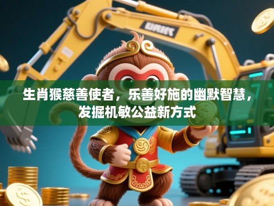 生肖猴慈善使者，乐善好施的幽默智慧，发掘机敏公益新方式