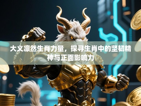 大义凛然生肖力量,探寻生肖中的坚韧精神与正面影响力 大义凛然生肖力量,探寻生肖中的坚韧精神与正面影响力