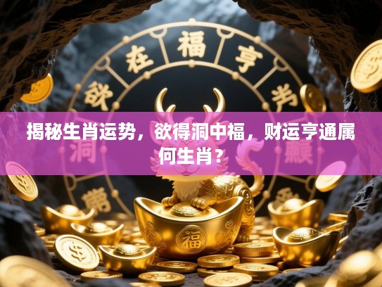 揭秘生肖运势,欲得洞中福,财运亨通属何生肖? 揭秘生肖运势,欲得洞中福,财运亨通属何生肖?