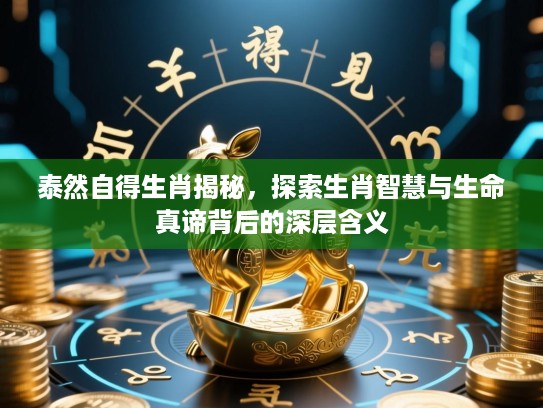 泰然自得生肖揭秘，探索生肖智慧与生命真谛背后的深层含义