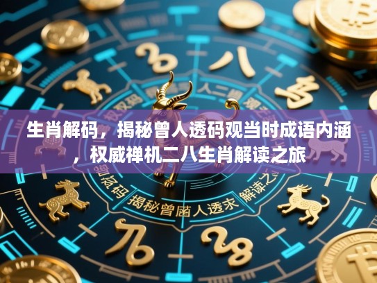 生肖解码，揭秘曾人透码观当时成语内涵，权威禅机二八生肖解读之旅